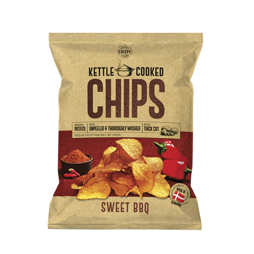 Crispy Kettle Cooked Chips - Sweet Bbq - 150g