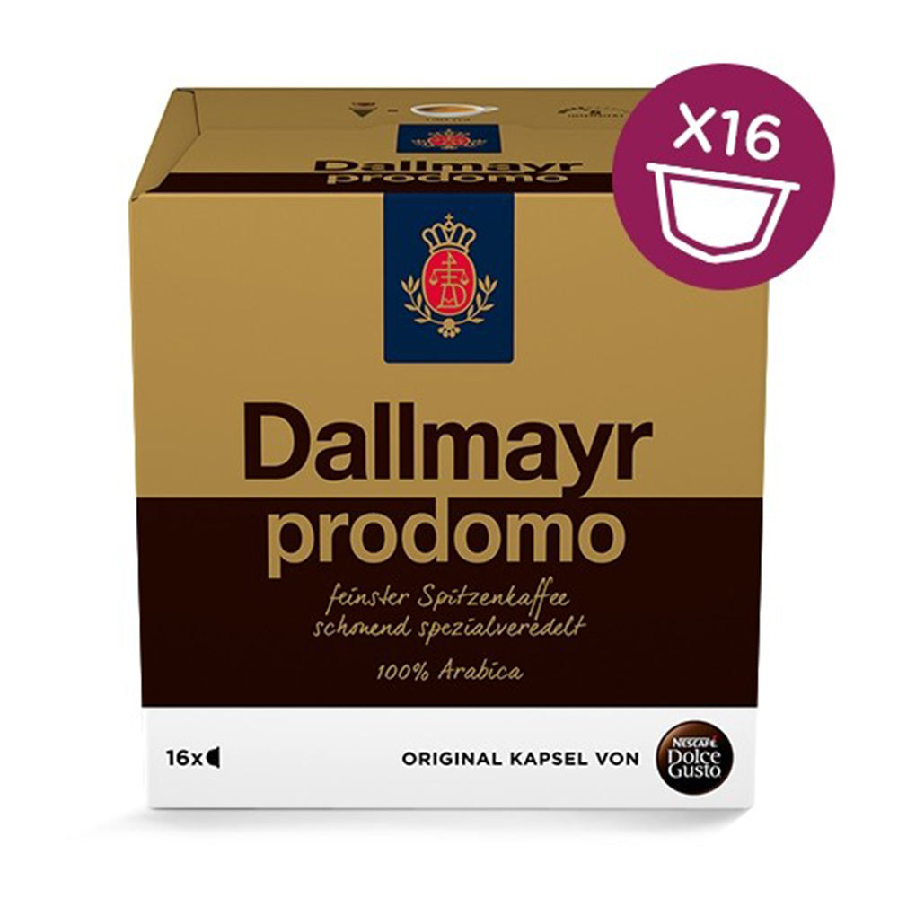 Dallmayr Prodomo Dolce Gusto Compatible pods - 16 capsules