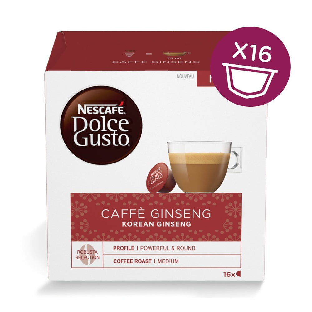 Nescafe Dolce Gusto - Caffe Ginseng - 16 Capsules