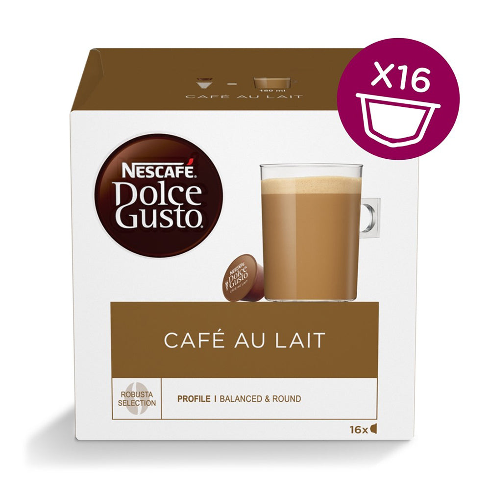Nescafe Dolce Gusto Cafe au lait - 16 Capsules