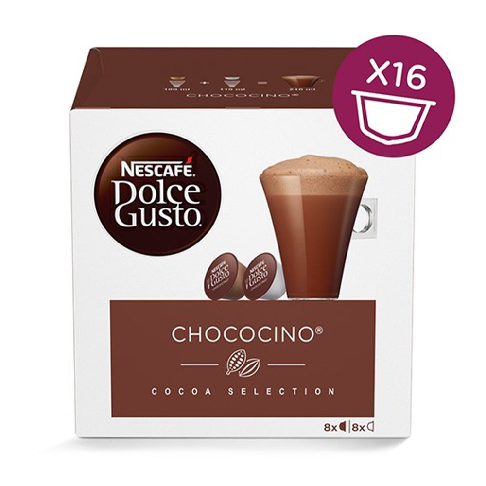 NESCAFE DOLCE SNICKERS HOT CHOCOLATE CAPSULES - 8 PODS = 8 CUPS -CARAMEL  PEANUT