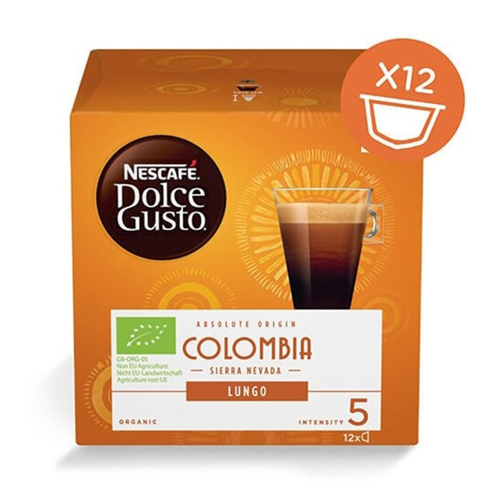 Nescafe Dolce Gusto Absolute Origins Lungo Colombia Pods - 12 Capsules