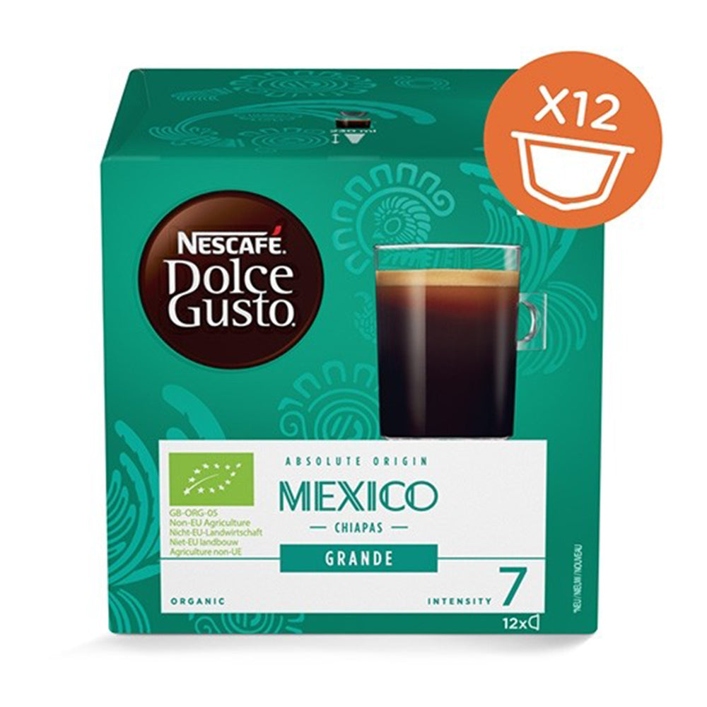 Nescafe Dolce Gusto Absolute Origins Grande Mexico Pods - 12 Capsules