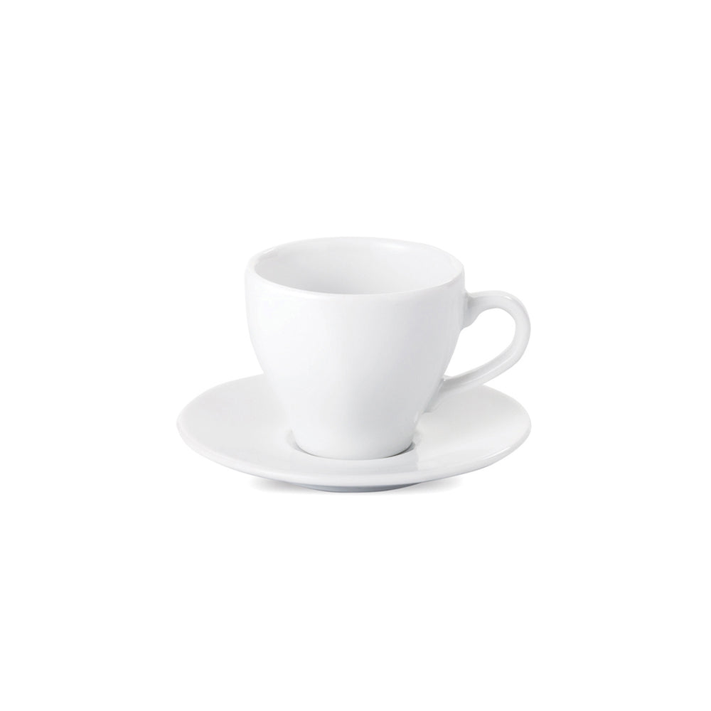 Cafe style Porcelain Espresso Cup with underline