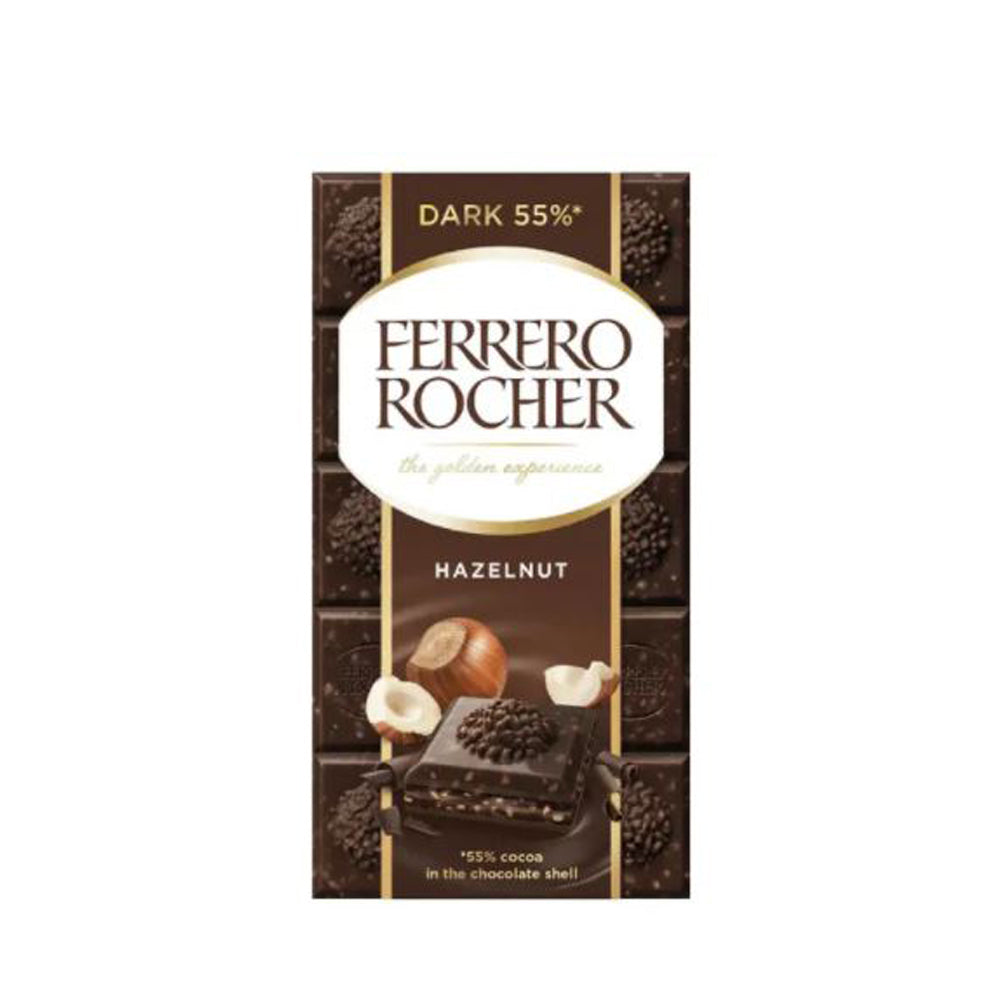 Ferrero Rocher - Hazelnut - Dark 55%  - 100g