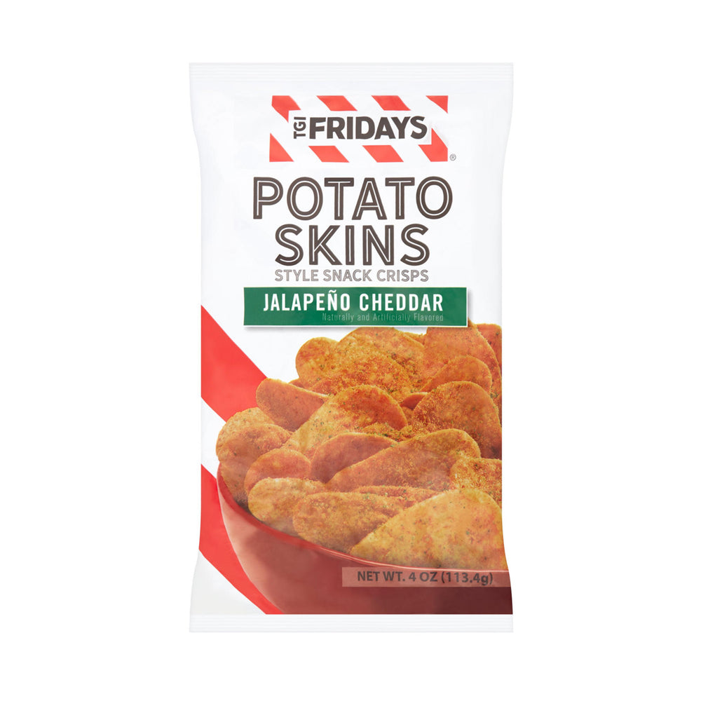 Fridays - Potato Skins - Style Snack Crisps - Jalapeno Cheddar - 113.4 g