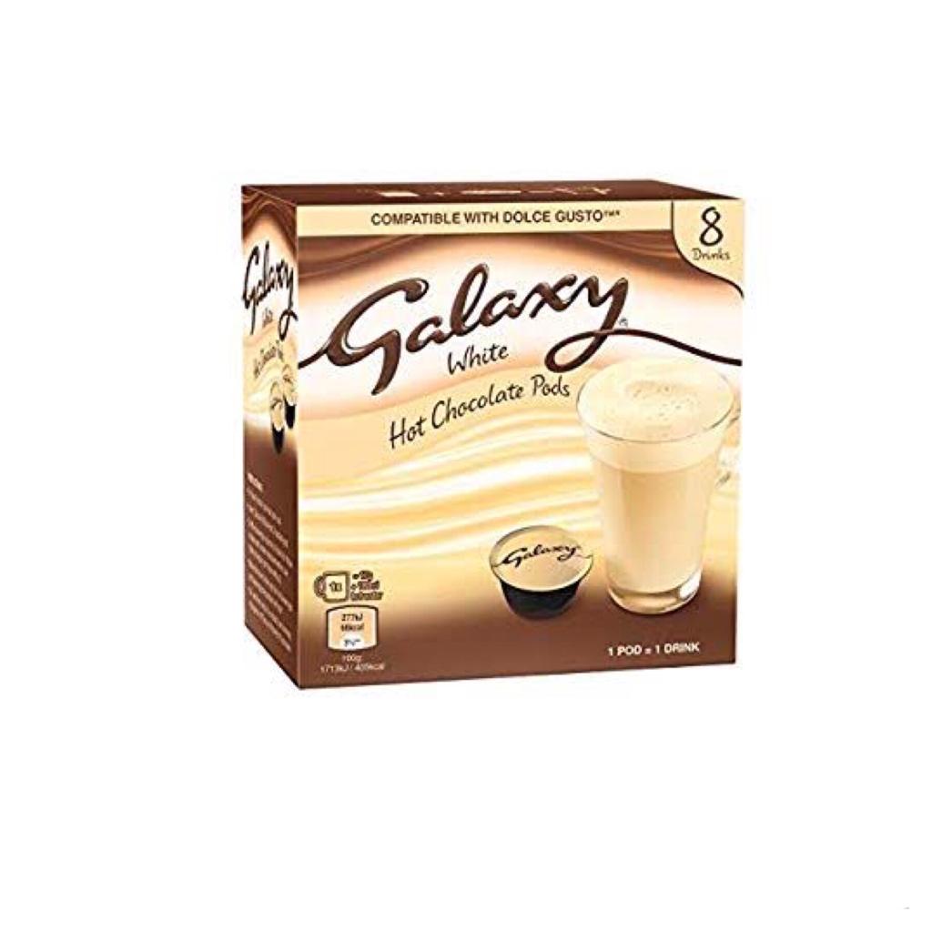 Dolce Gusto Compatible Galaxy White Pods - 8 Capsules