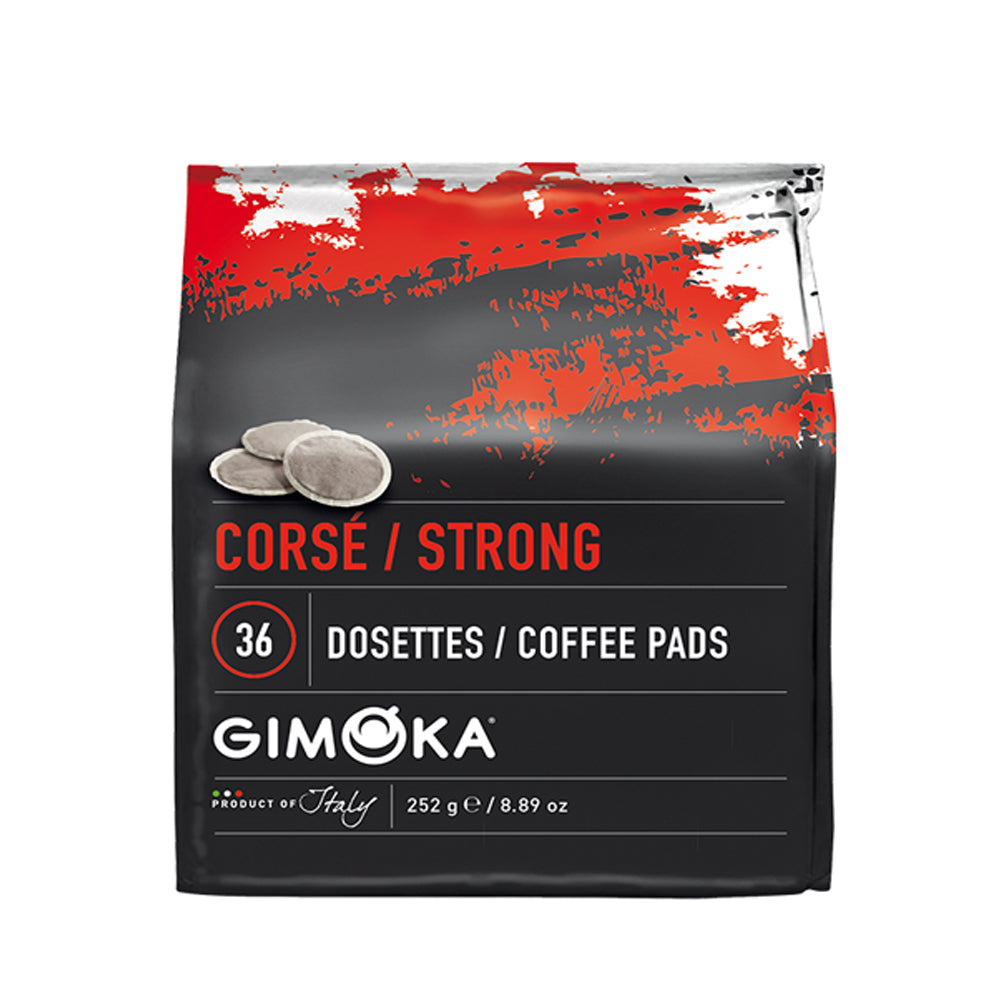 Gimoka - Easy Serving Pods - Strong - 36 capsules