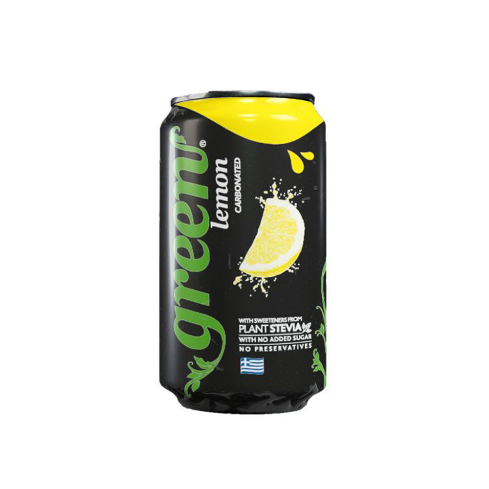 Green - Lemon Carbonated - 330 mL