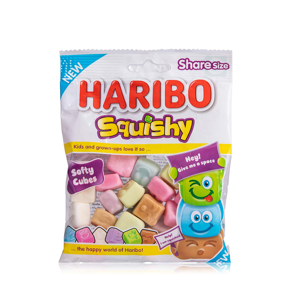 Haribo - Squishy Softy Candy Cubes - 80g