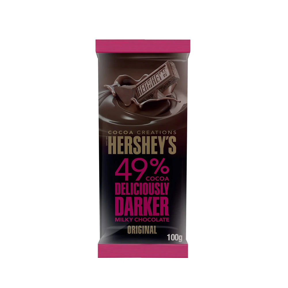Hershey's - Cocoa Creations - 49% Cocoa - Deliciously Darker - Original - 100g