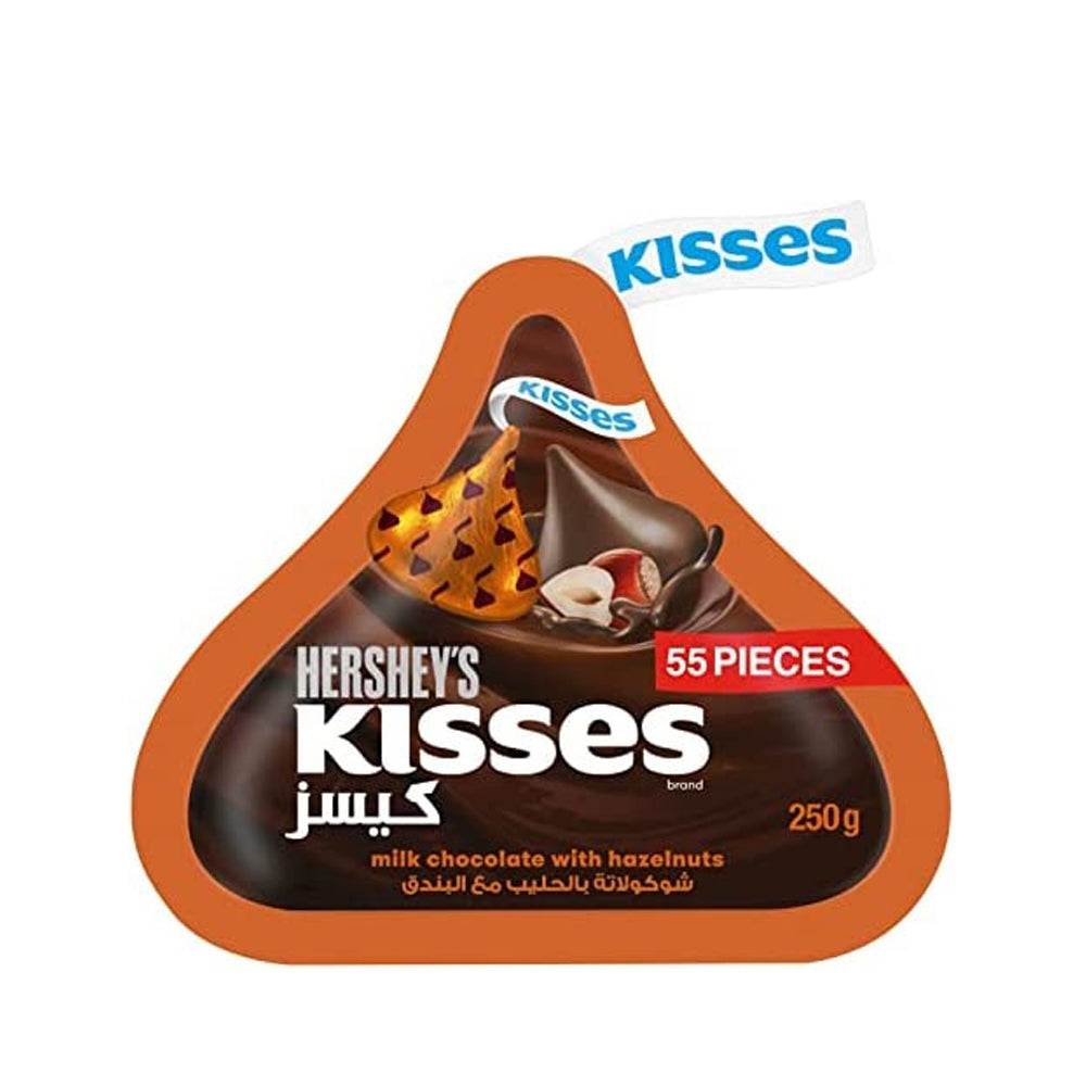 Hershey's - Kisses - Milk Chocolate with Hazelnuts - 250g