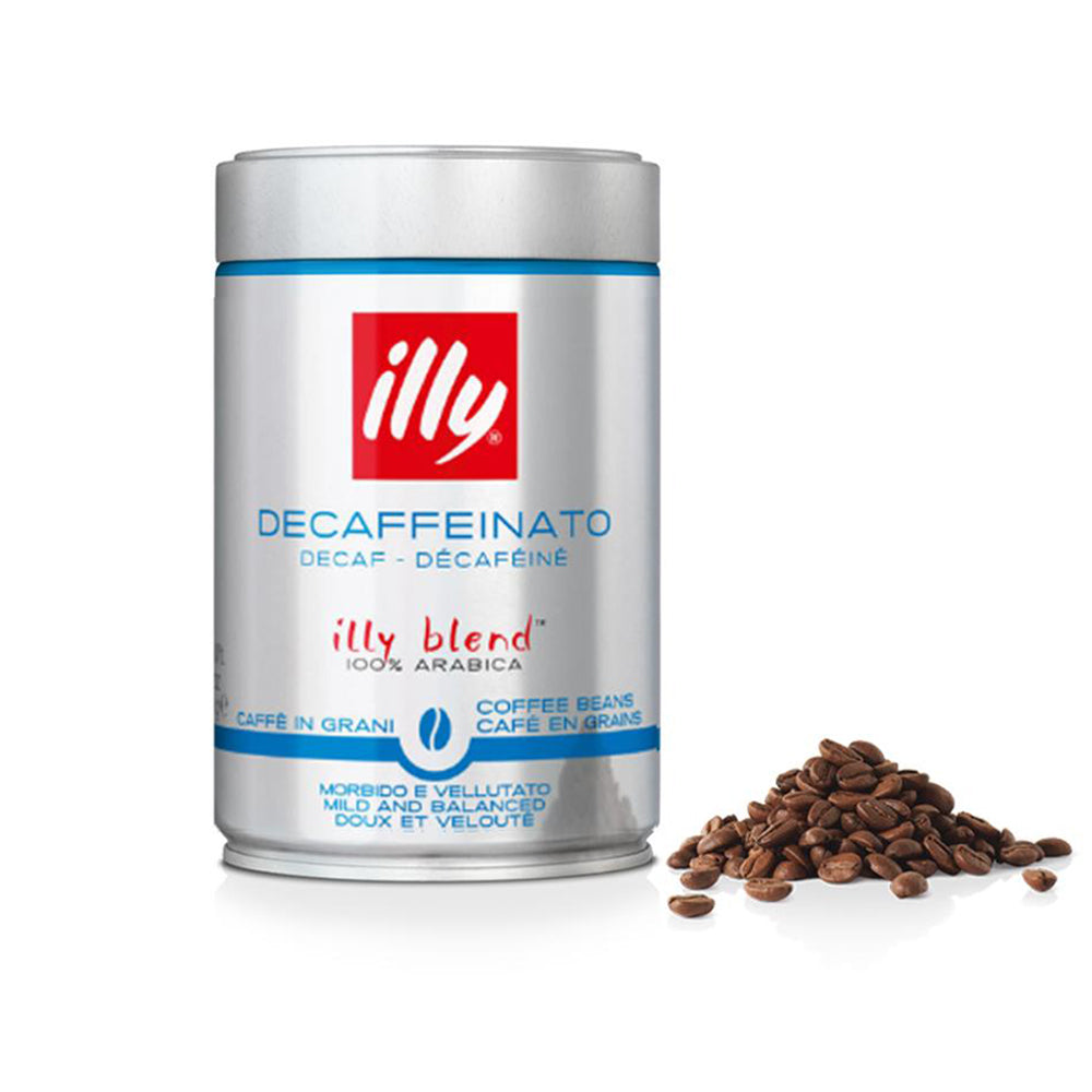 illy Whole Beans Coffee - Decaffeinated - 250g