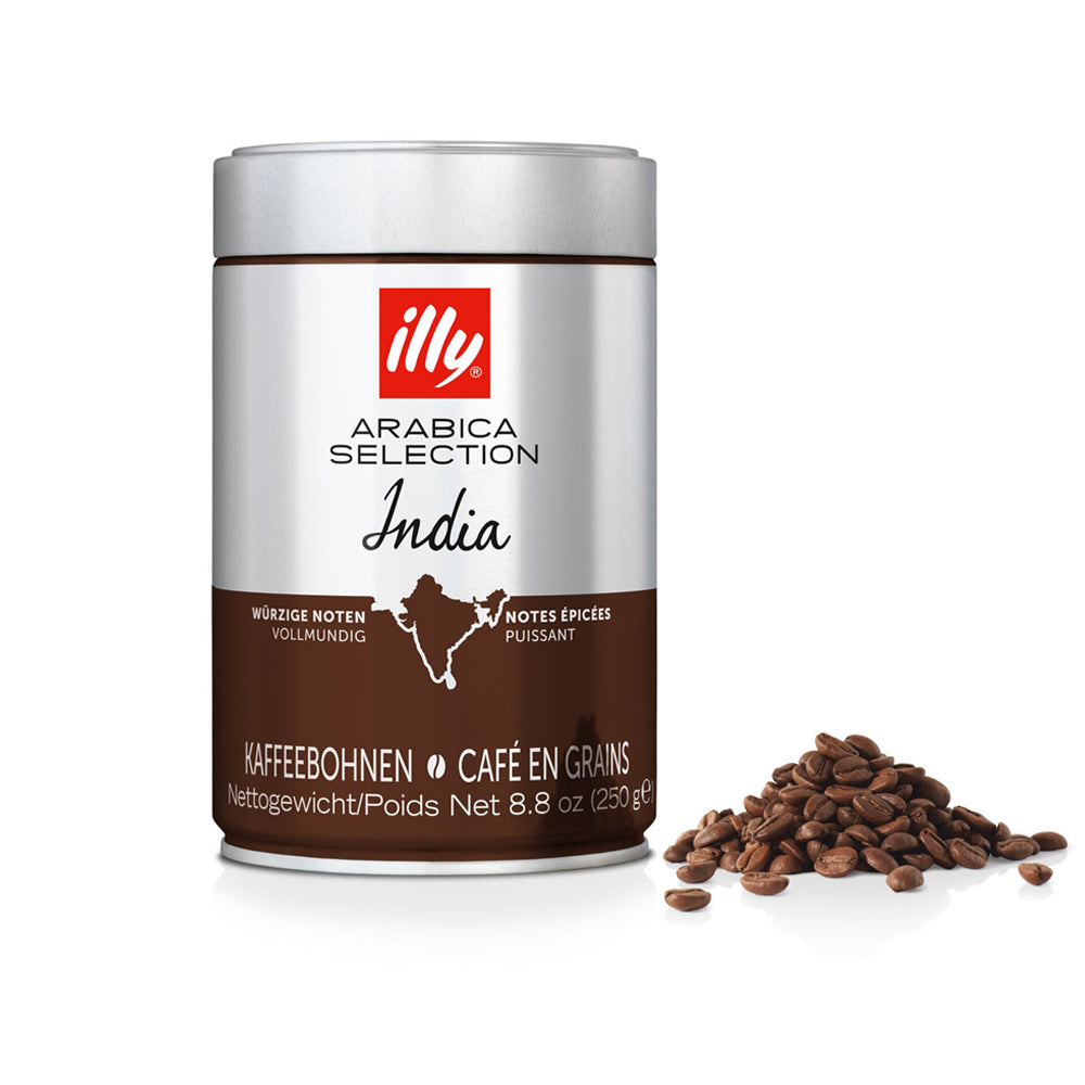 illy Whole Beans Coffee - India - 250 grams