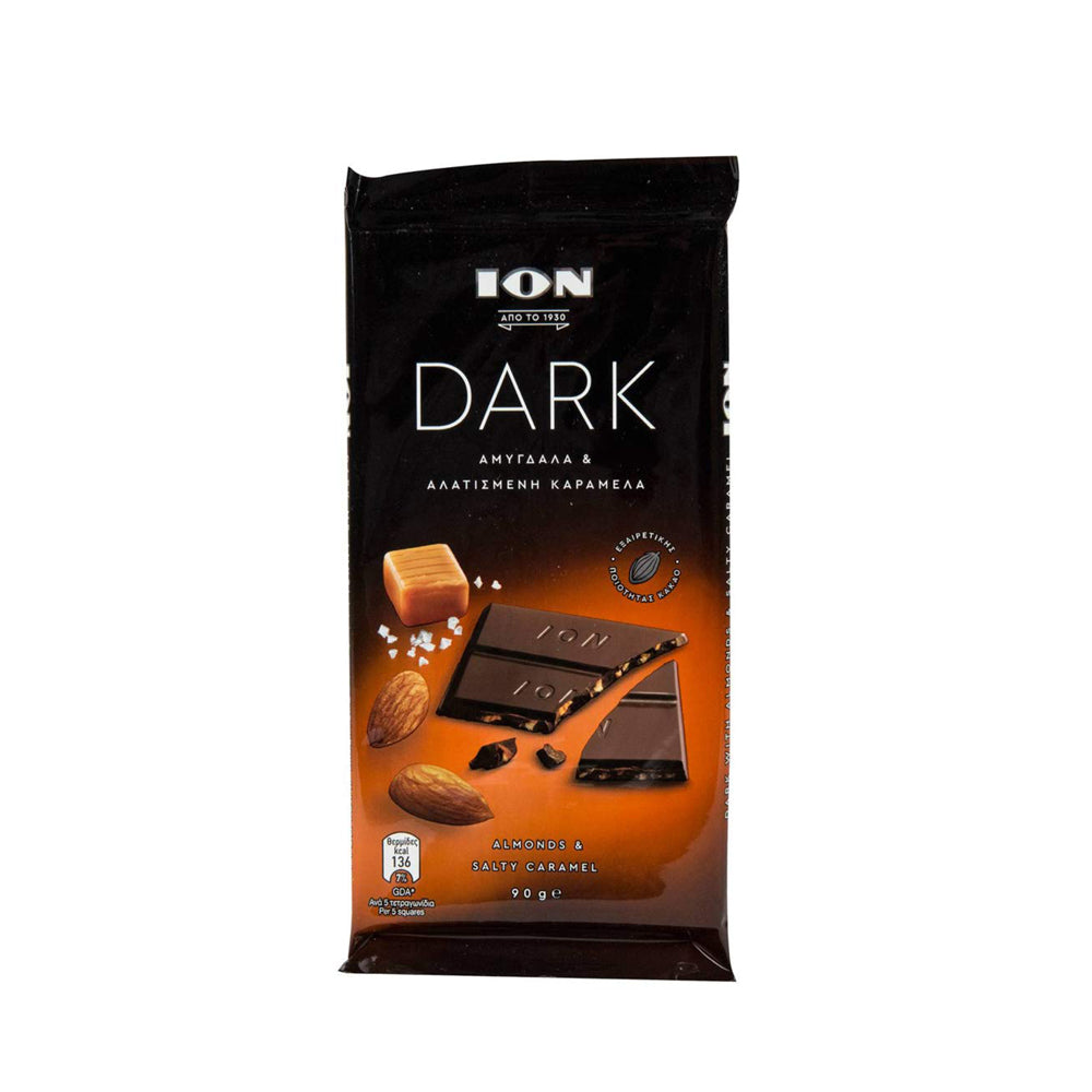 Ion Dark - Almonds & Salty Caramel - 90g