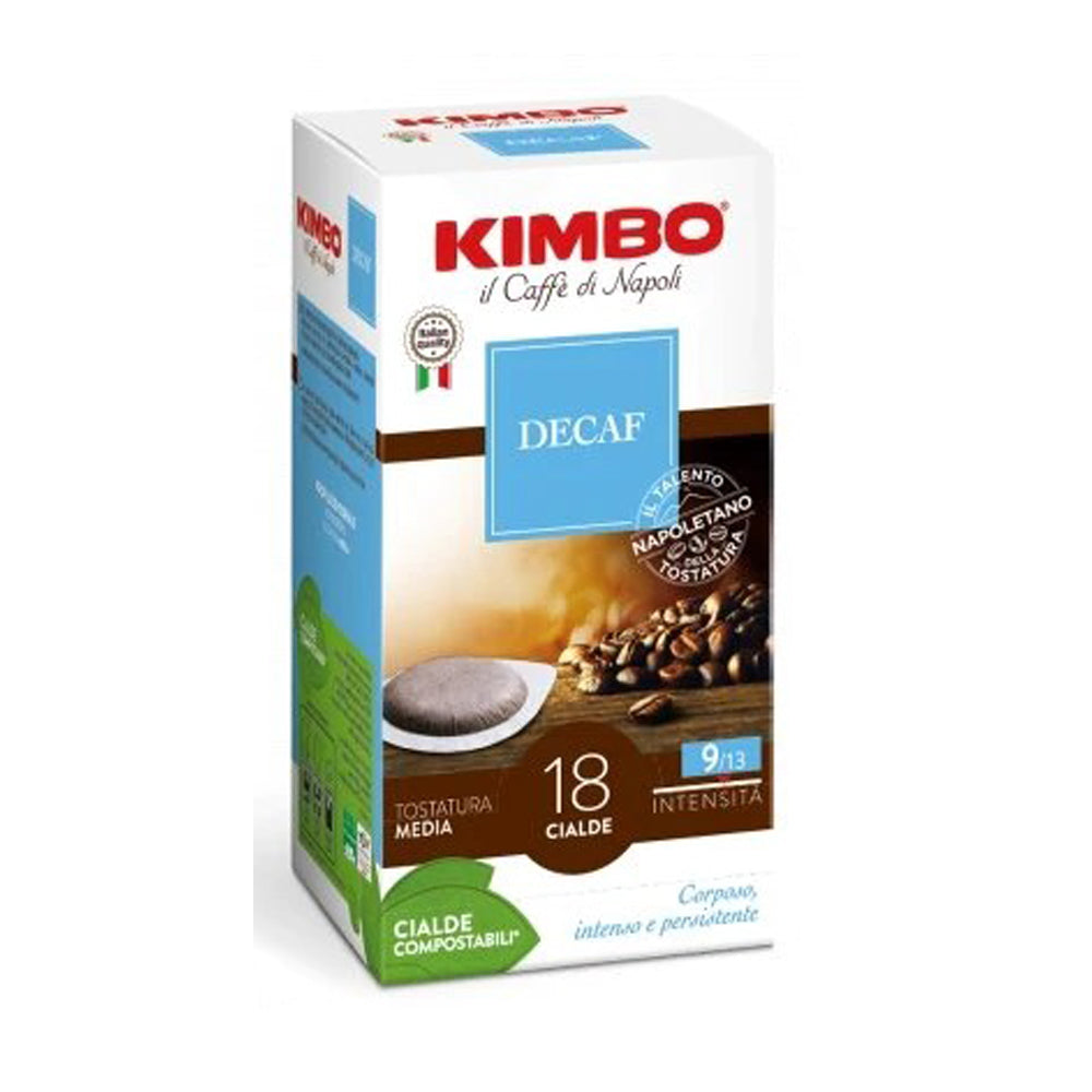KIMBO - Espresso DeCaffeinato - 18 pods
