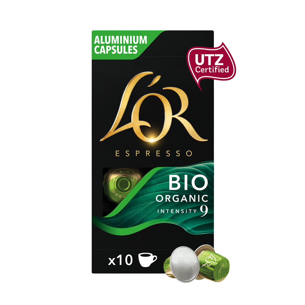 L'OR Nespresso Compatible Pods - Bio Organic 9 - 10 Capsules