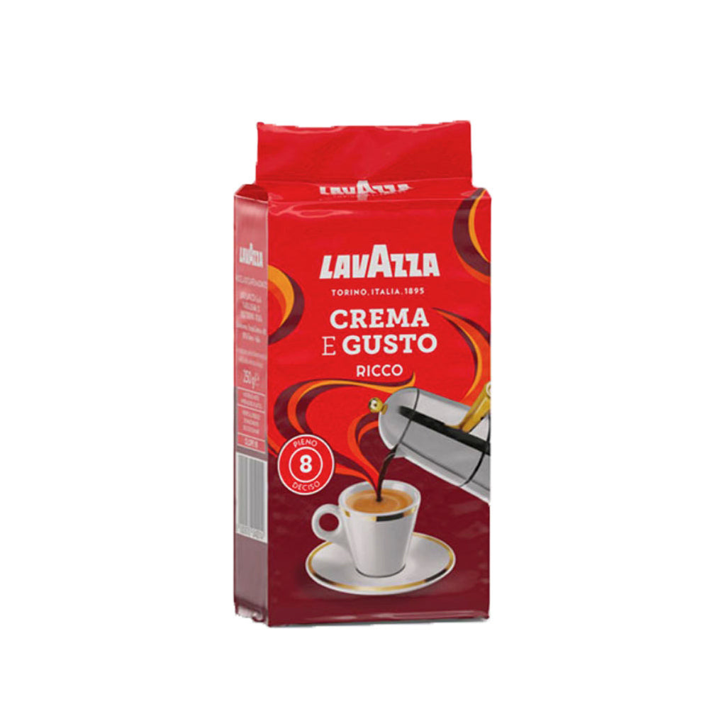 Lavazza - Espresso Ground coffee - Crema E Gusto Ricco -250g