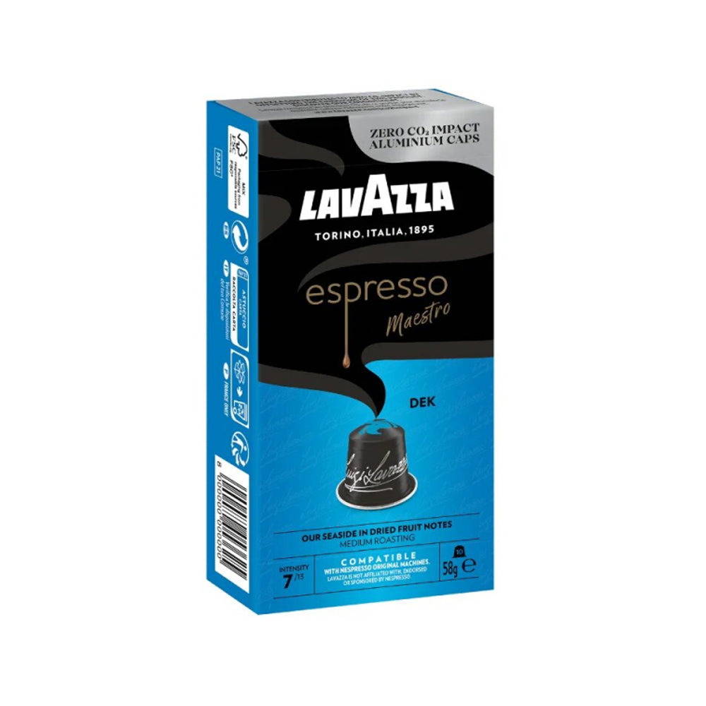 Lavazza Espresso Maestro Dek Decaffeinated - Nespresso Compatible - 10 capsules