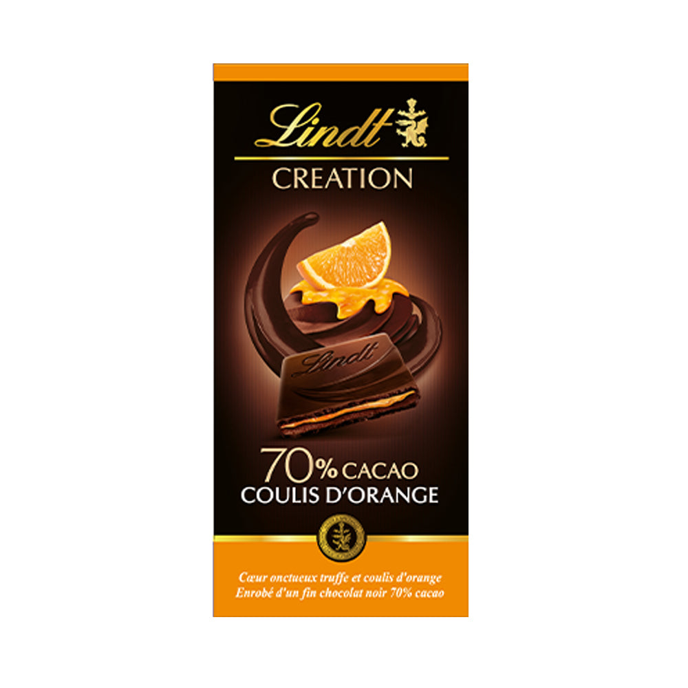 Lindt Creation - 70% Cacao Coulis d'Orange - 150g