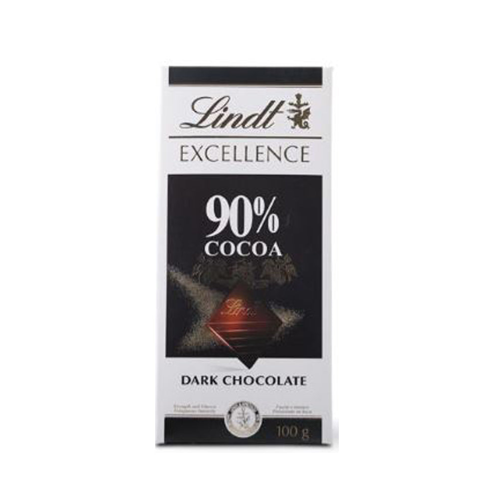 Lindt Excellence 90% Dark Chocolate -100g