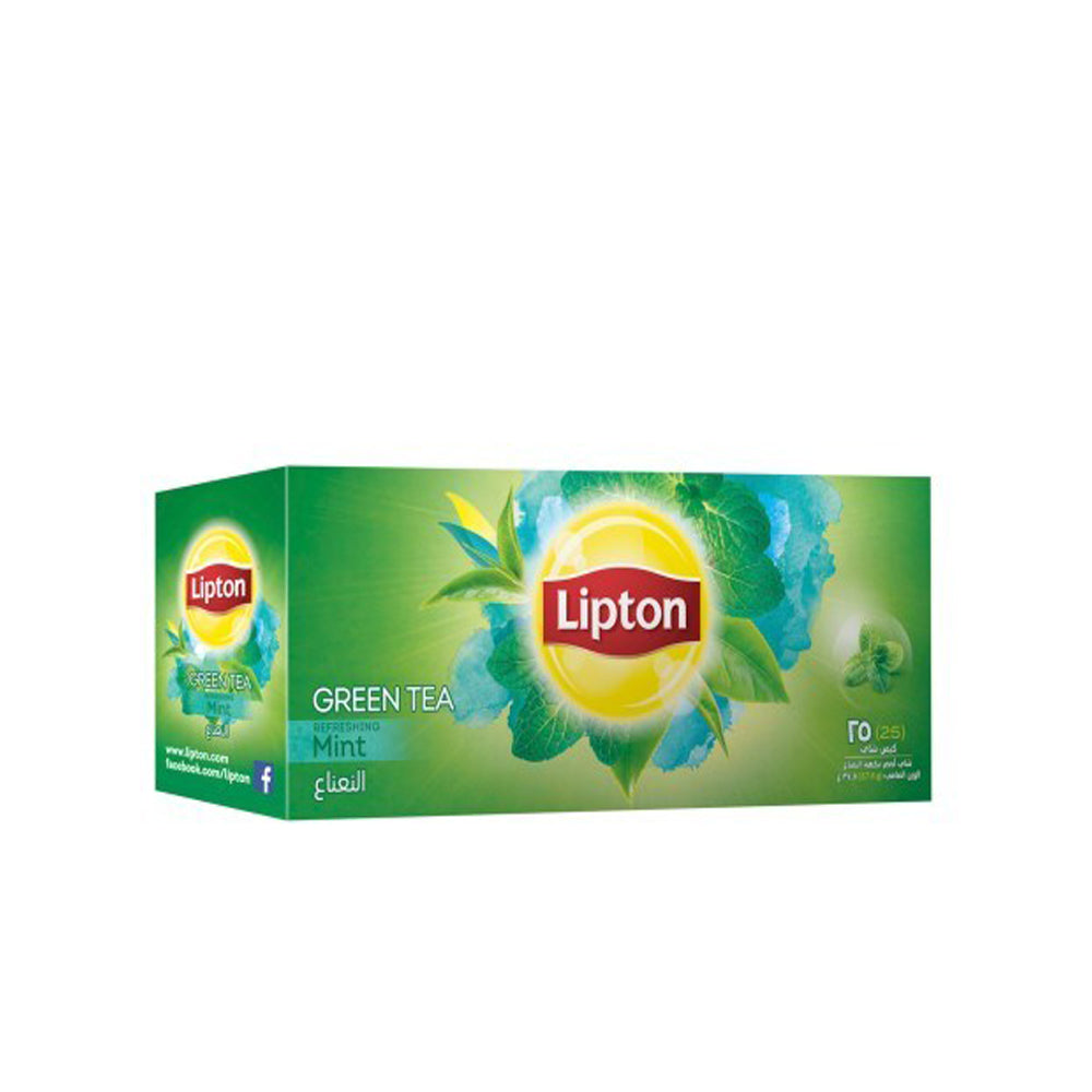 Lipton - Green - Mint - 25 Tea Bags