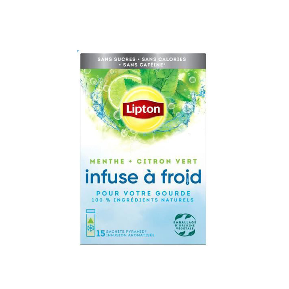 Lipton - Cold Infusion - Mint & Lemon- 15 tb (check description)