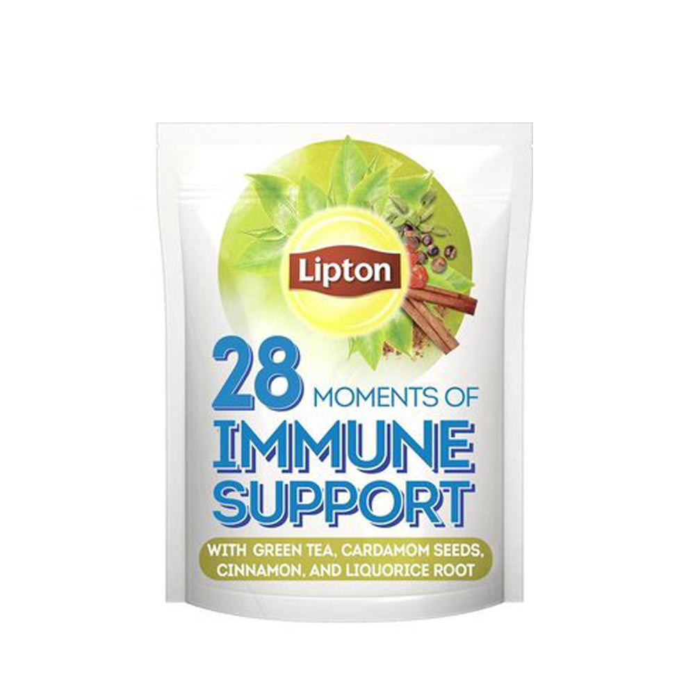 Lipton - Moments of Immune Support - Green Tea & Cinnamon - 28 sachets