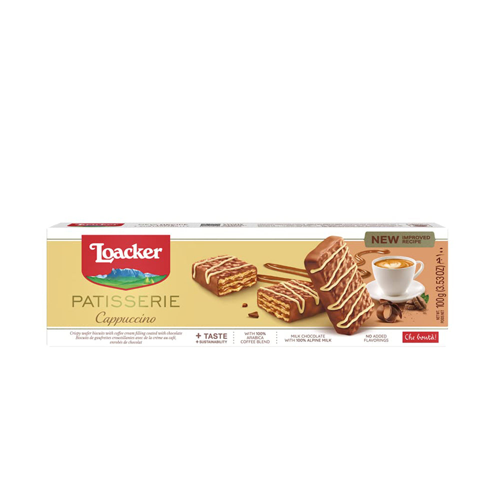 Loacker - Patisserie Cappuccino Wafers - 100g