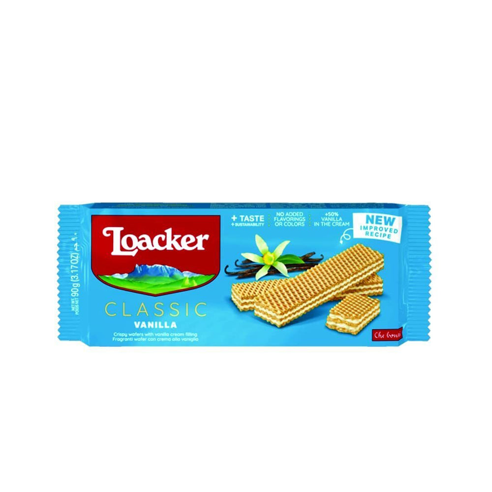 Loacker - Vanilla Wafer - 90g