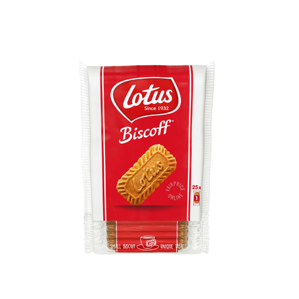 Lotus Biscoff Cookie Biscuits- 25 pcs - 156 g (Expiry 9 Oct 23)