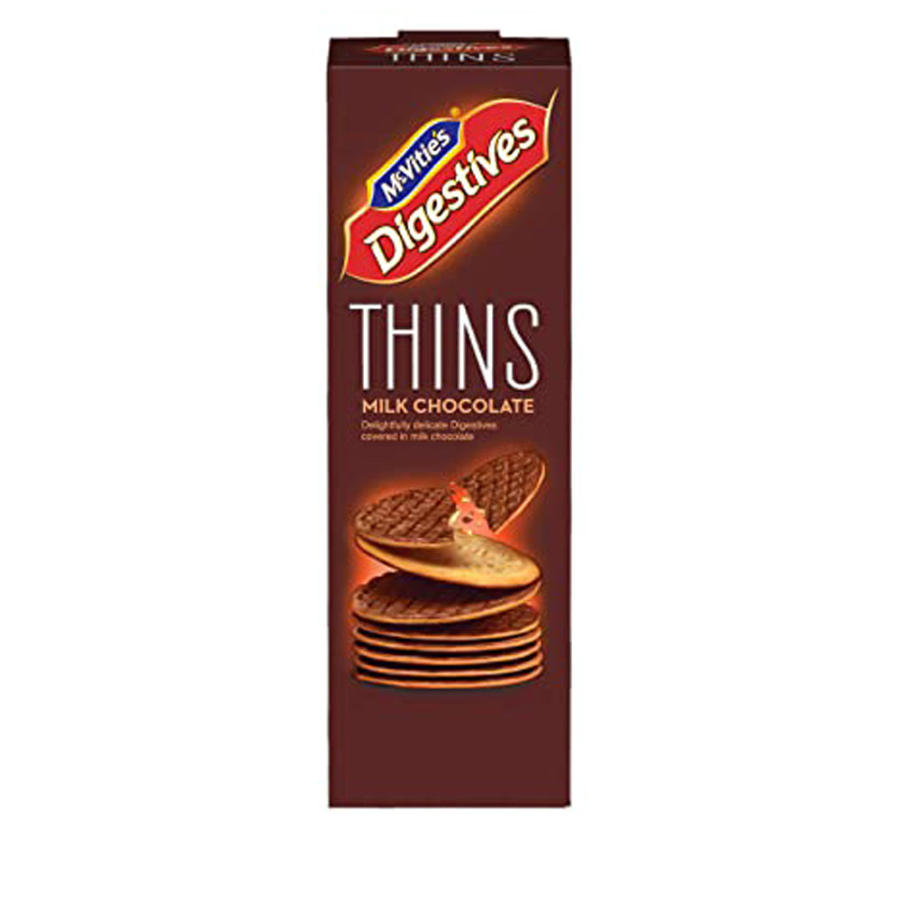 McVitie's - Digestive Thins Imported - Milk Chocolate - 180g