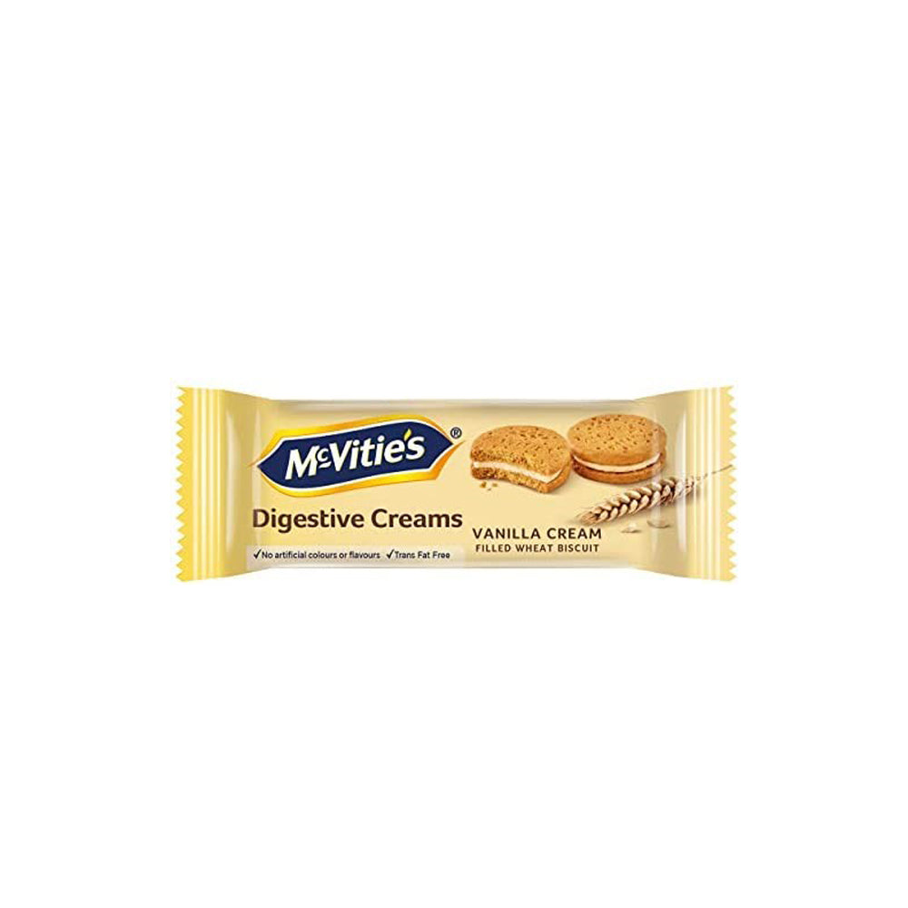 McVitie's - Digestive Creams - Vanilla Filled Wheat Biscuit - 40g