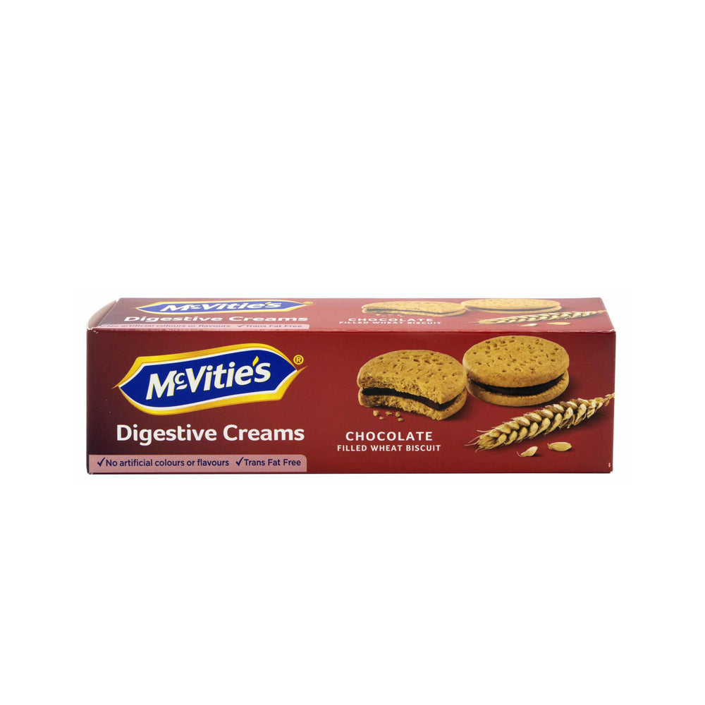 Mcvities - Digestive Creams - Chocolate Filled Wheat Biscuit - 100g