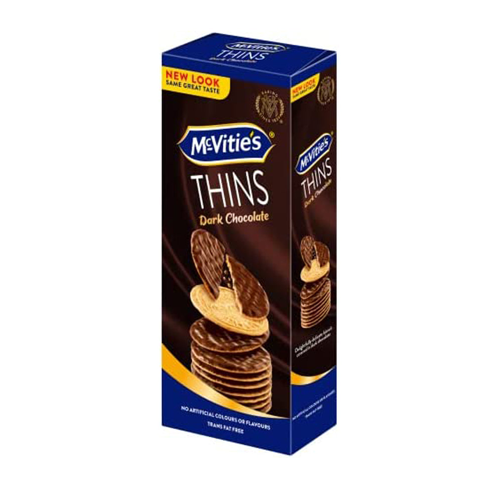 Mcvities - Thins - Dark Chocolate - 150g