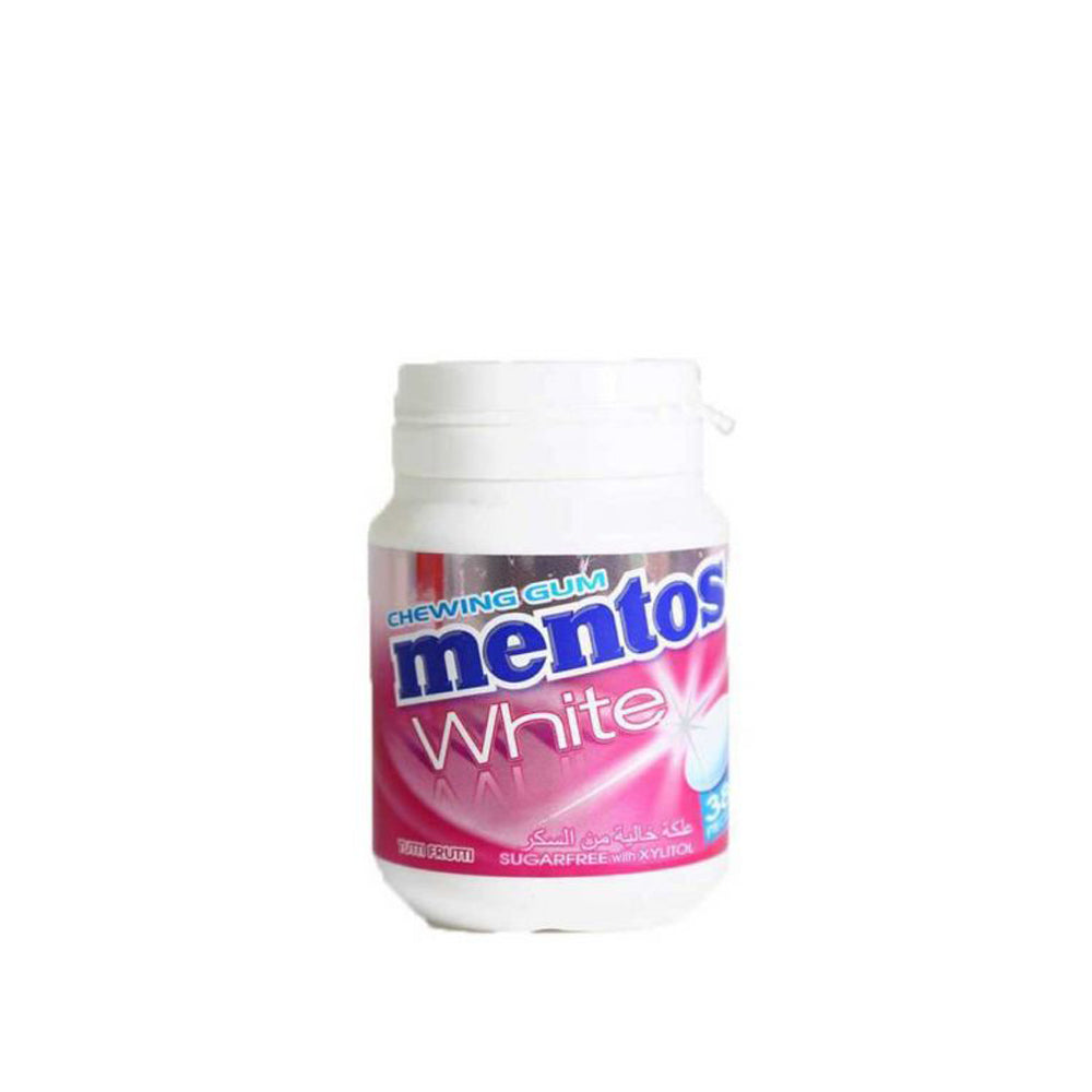 Mentos - White Chewing Gum - Sugar-Free - 60g