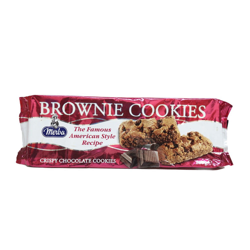 Merba - Brownie Cookies Crispy Chocolate - 200g