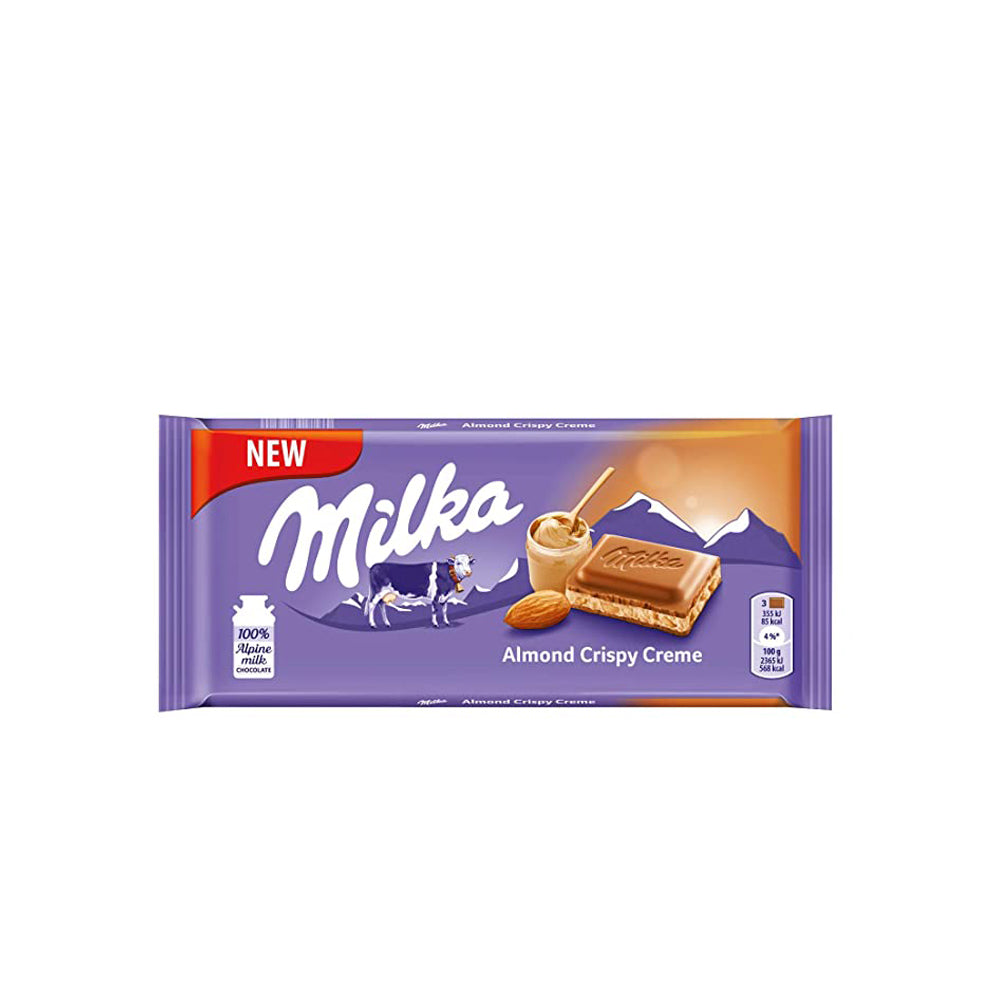 Milka - Almond Crispy Creme - 100g