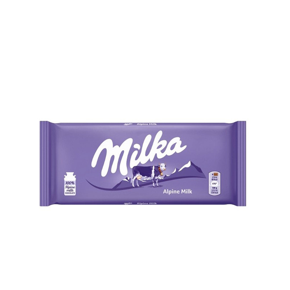 Milka Alpine Milk Chocolate -100g