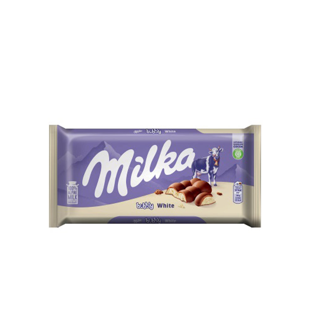 Milka - Bubbly White Chocolate - 95g