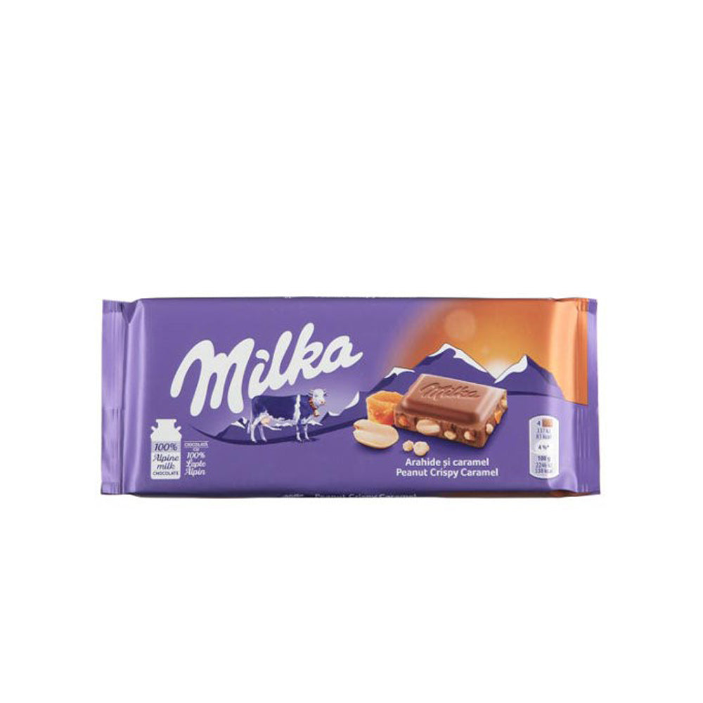 Milka -  Peanut Crispy Caramel - 100g