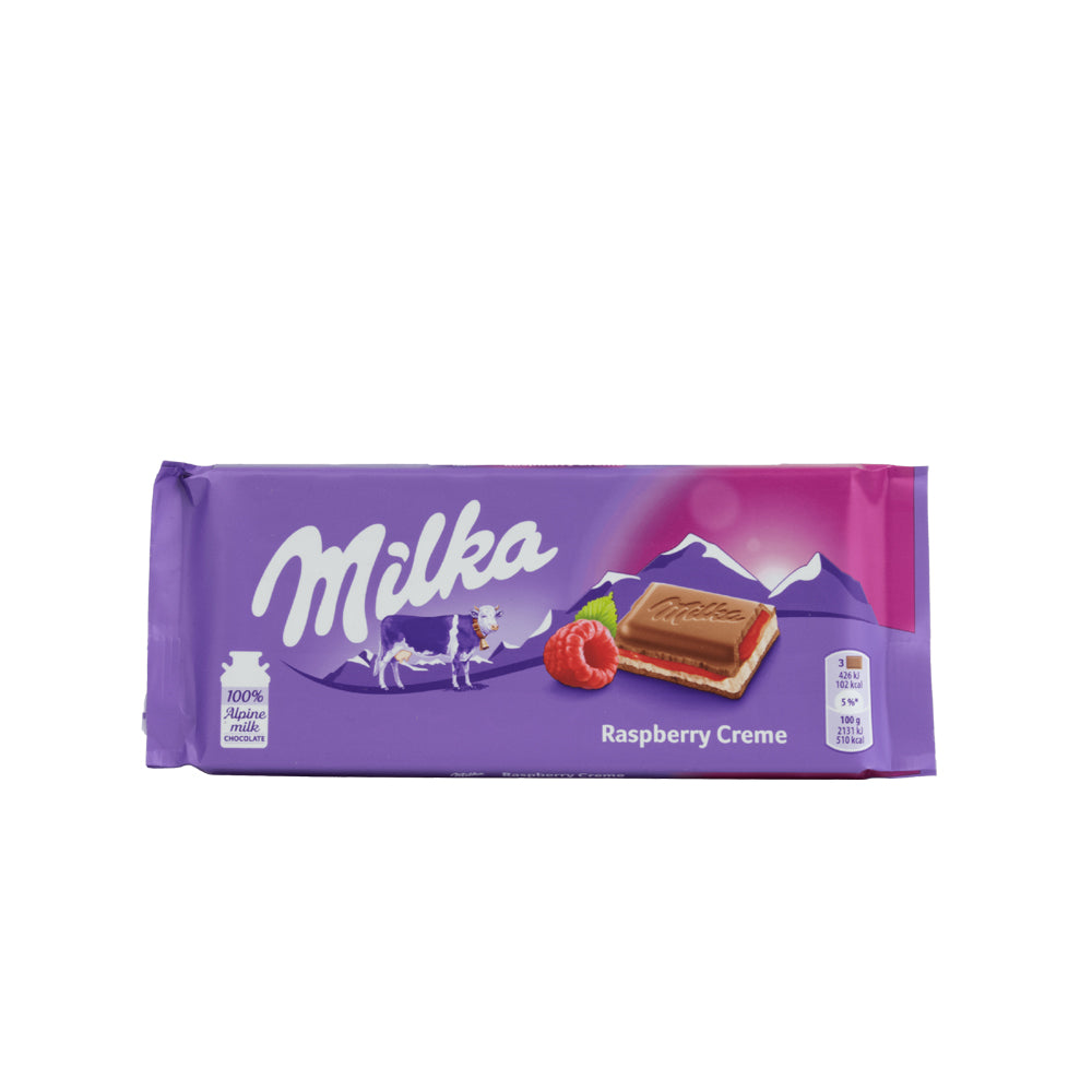Milka - Raspberry Creme - 100g