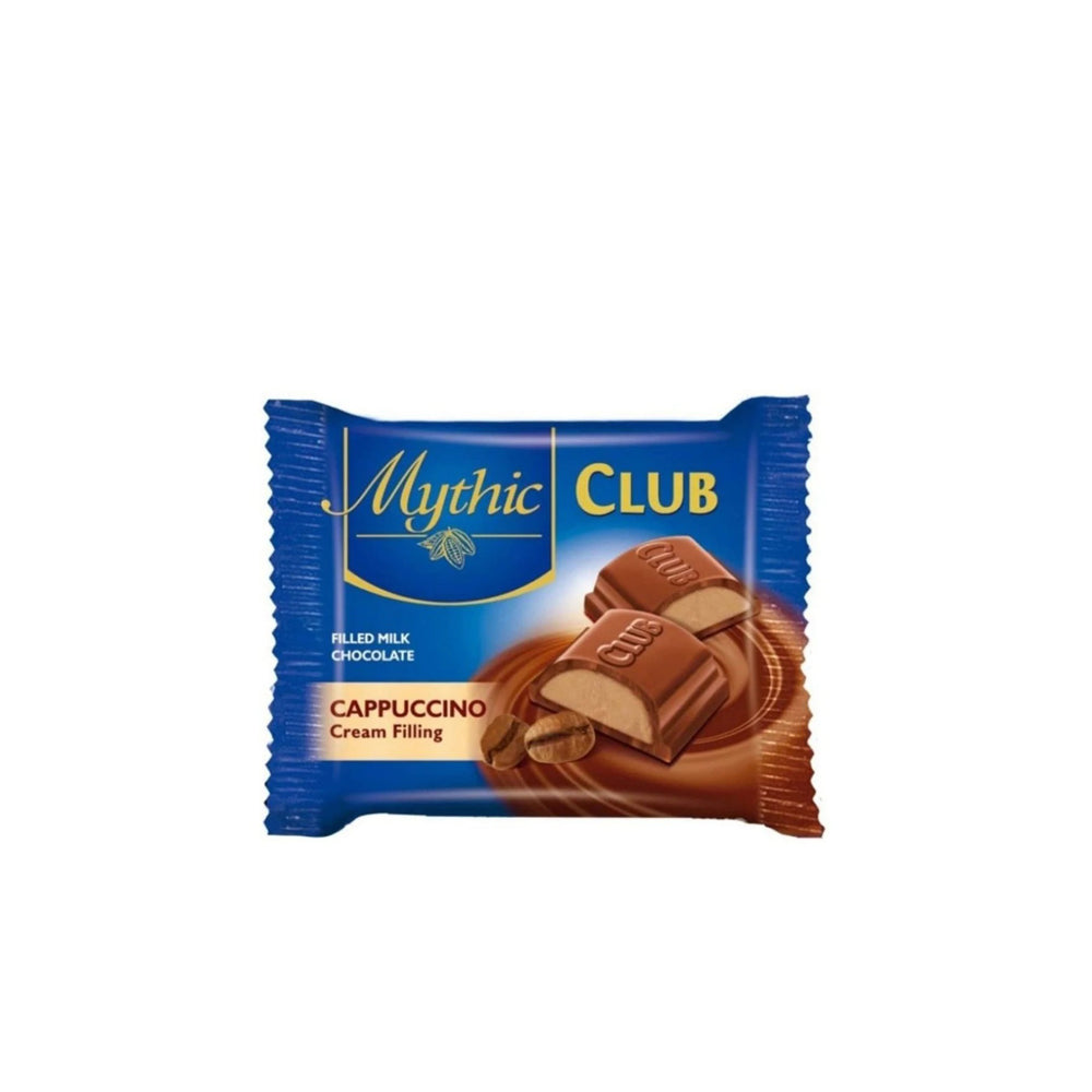 Mythic Club - Milk Chocolate with Cappuccino Cream Filling - 40g