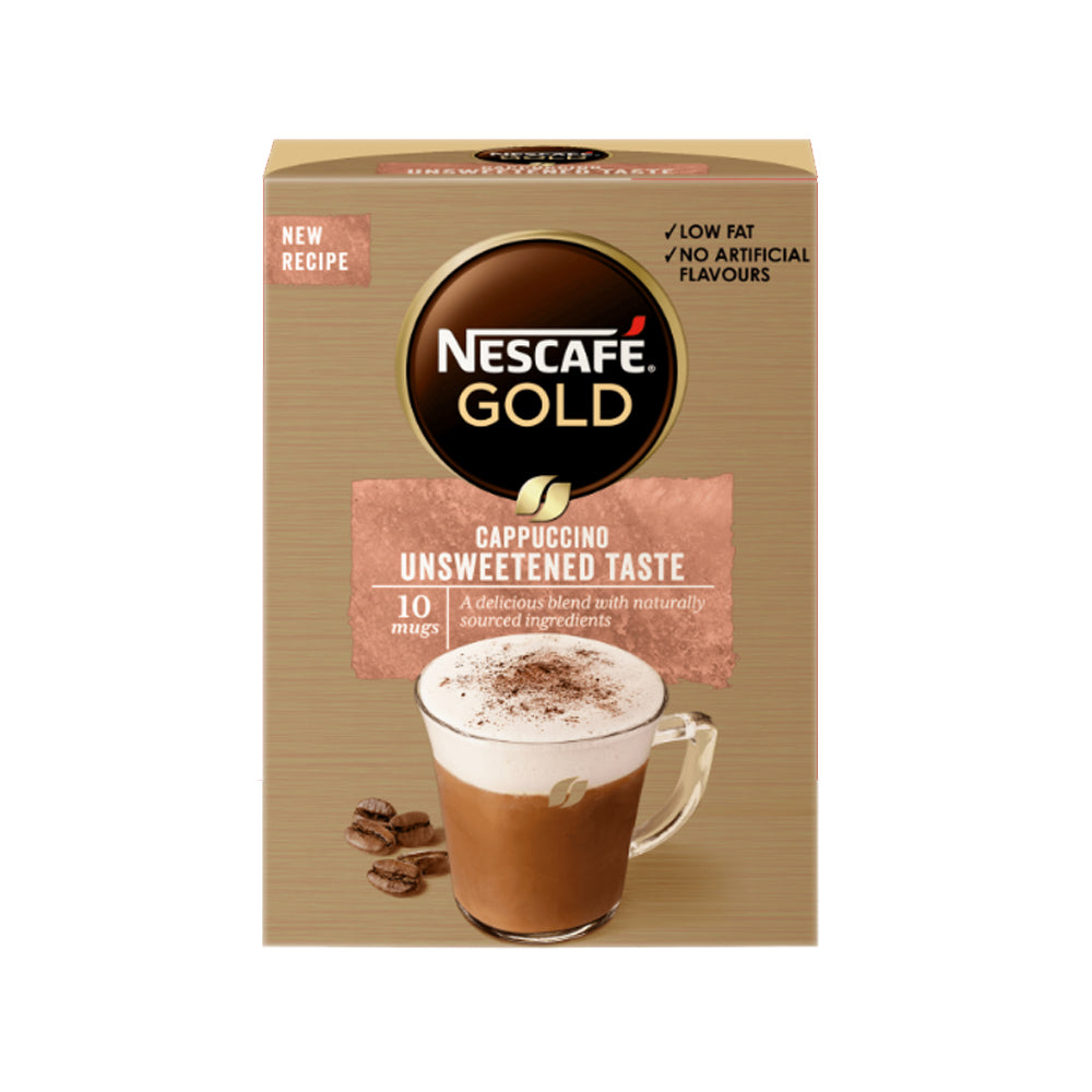 NESCAFÉ Gold - Instant Coffee - Cappuccino Unsweetened - 12 mugs
