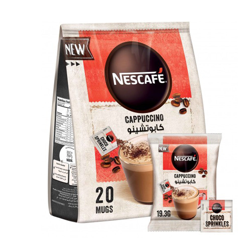 Nescafe - Instant - Cappuccino Chocolate Sprinkles - 20 mugs