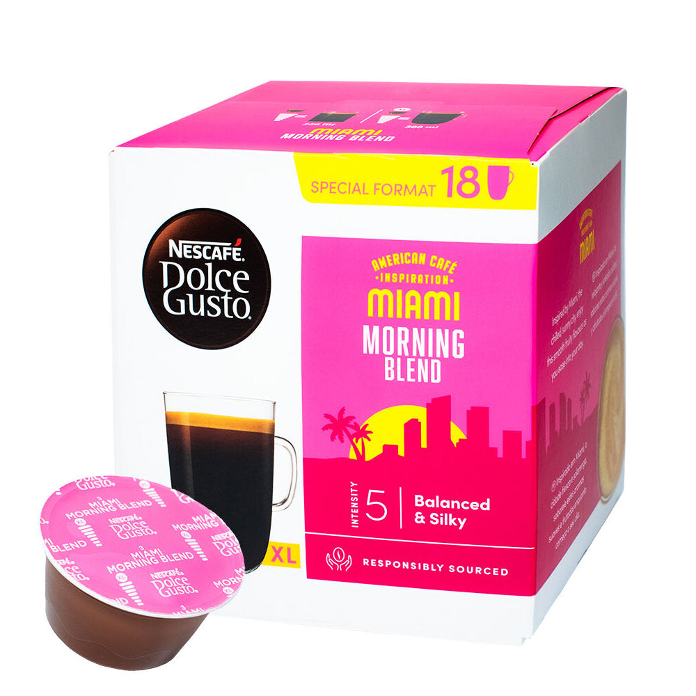 Nescafe Dolce Gusto - Aamericano Miami Morning Blend - 18 capsules