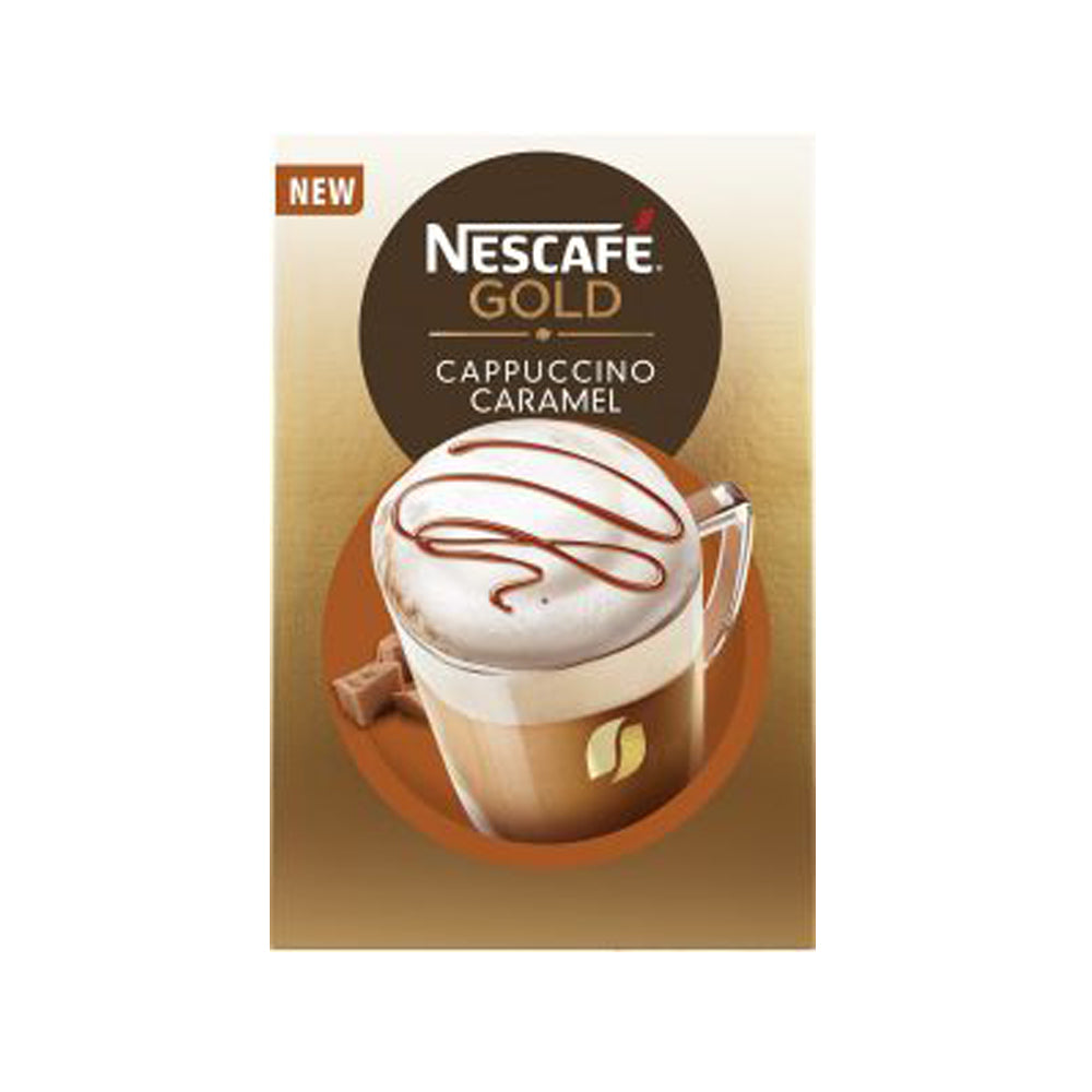 Nescafe Gold Cappuccino Caramel Sachets - 12 sachets