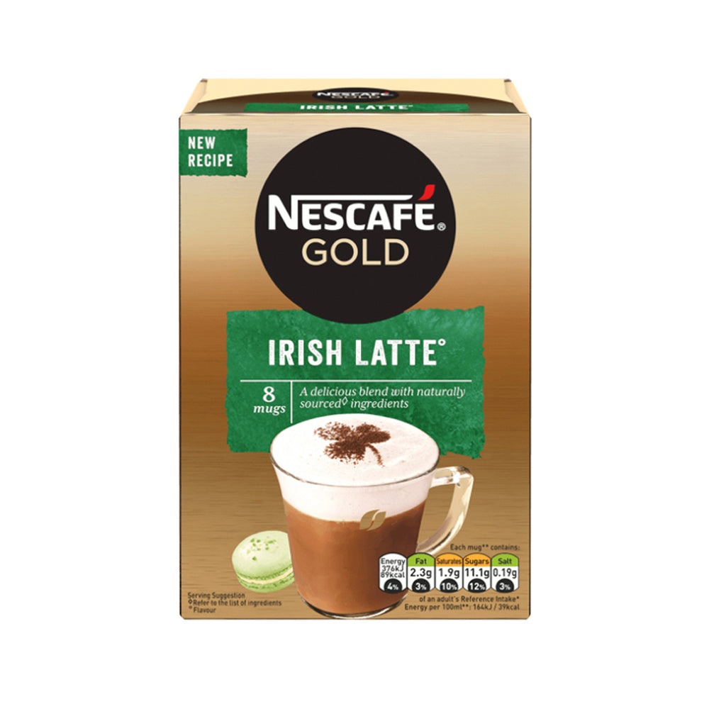 Nescafe Gold Irish Latte Sachets - 8 sachets