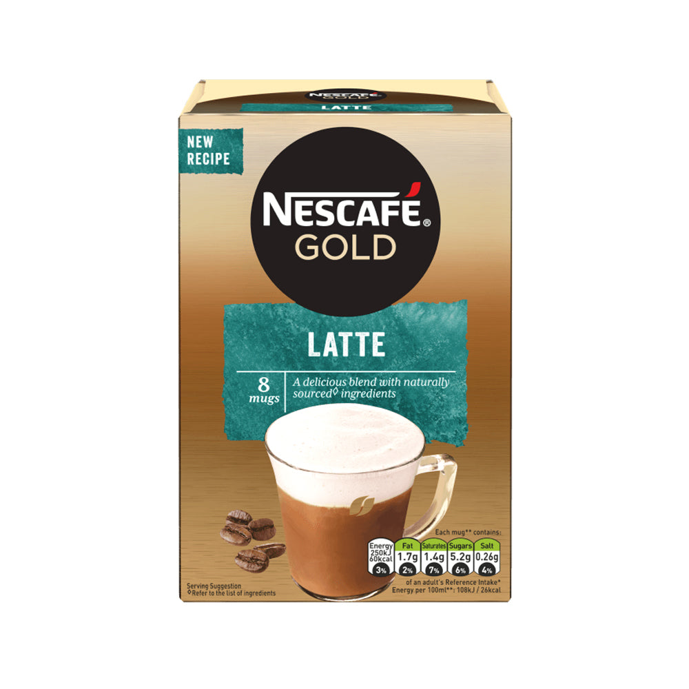 Nescafe Gold Latte Instant - 8 sachets