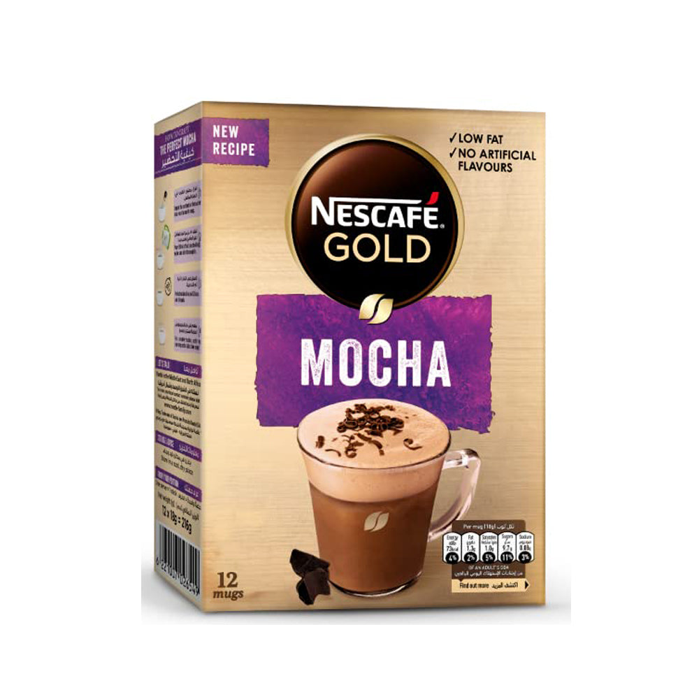 Nescafe Gold Mocha Sachets - 12 sachets